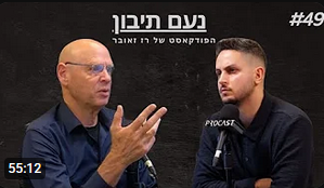 רז זאובר ונועם תיבון מתוך הפודקאסט